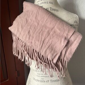 Soft Blush Pink Scarf